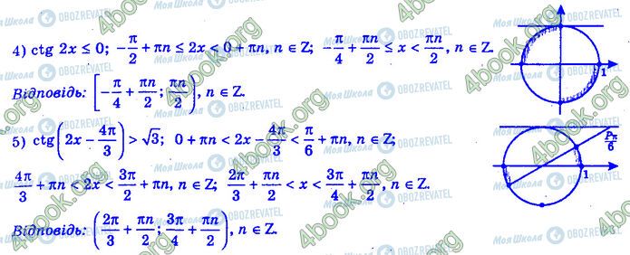 ГДЗ Алгебра 11 класс страница 14.45 (4-5)